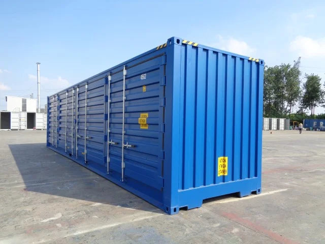 Contenedor marítimo de 40 pies con puertas laterales HC ( Ref: 15510 )