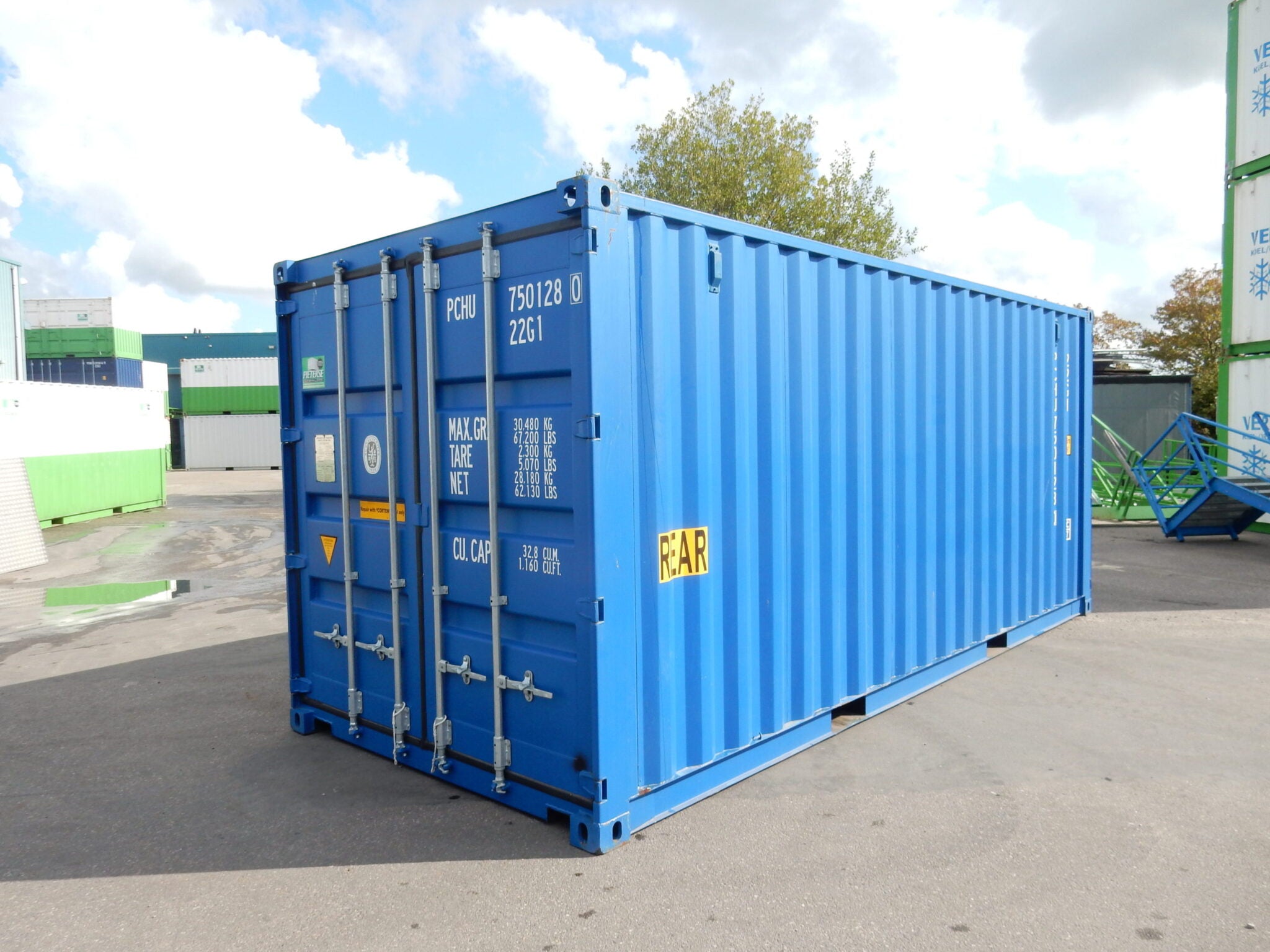 Contenedor Puerta doble de 20 pies ( Ref: 12204 )
